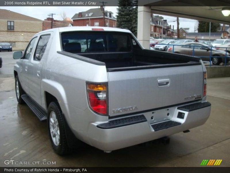 Billet Silver Metallic / Gray 2006 Honda Ridgeline RTL