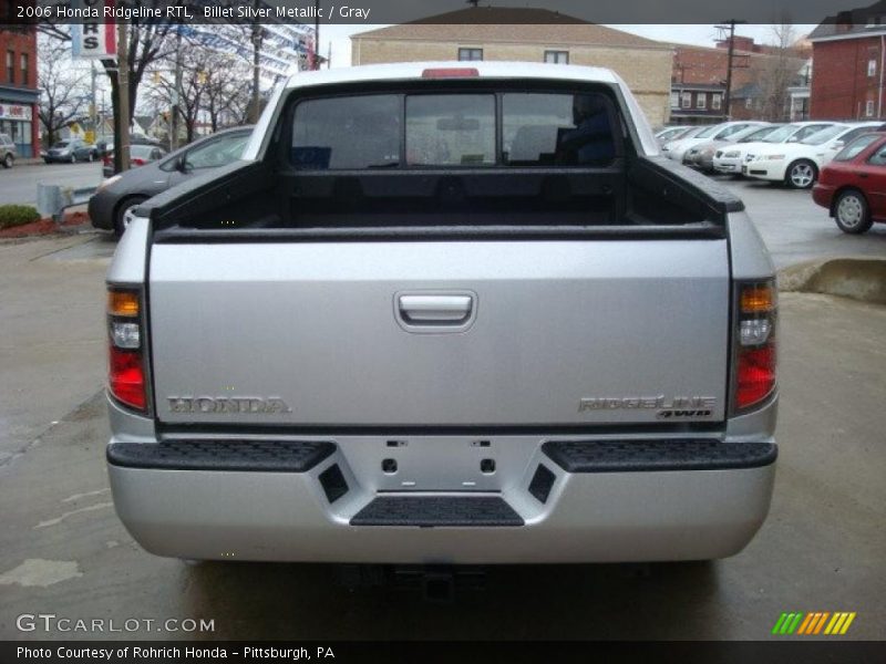 Billet Silver Metallic / Gray 2006 Honda Ridgeline RTL
