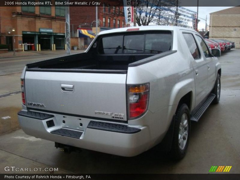 Billet Silver Metallic / Gray 2006 Honda Ridgeline RTL