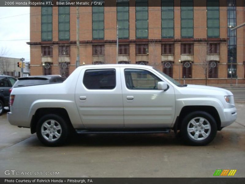 Billet Silver Metallic / Gray 2006 Honda Ridgeline RTL