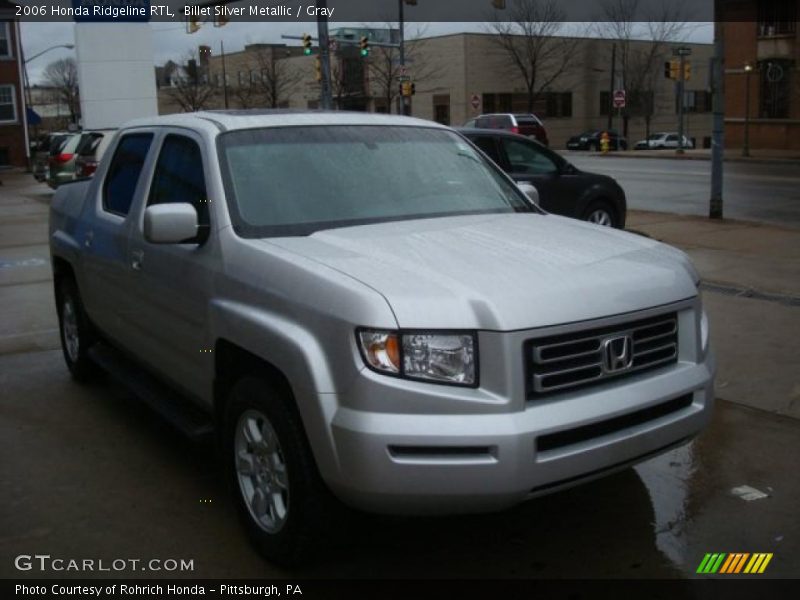 Billet Silver Metallic / Gray 2006 Honda Ridgeline RTL
