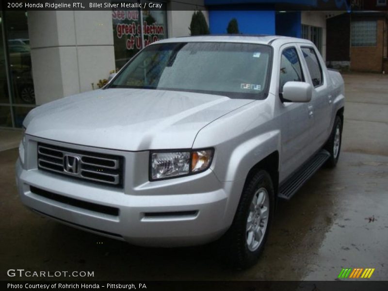 Billet Silver Metallic / Gray 2006 Honda Ridgeline RTL