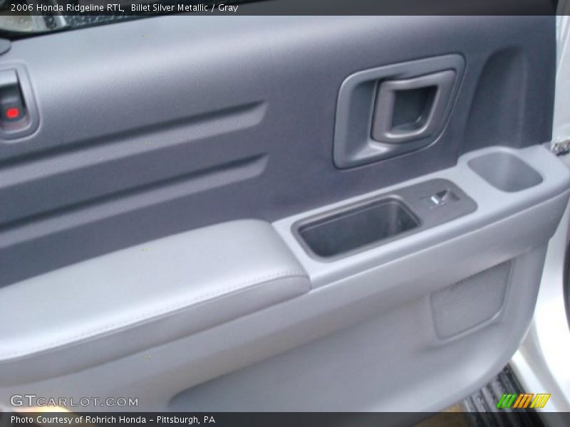 Billet Silver Metallic / Gray 2006 Honda Ridgeline RTL