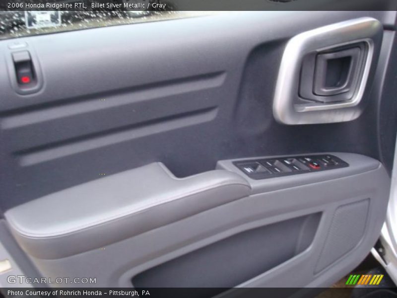 Billet Silver Metallic / Gray 2006 Honda Ridgeline RTL