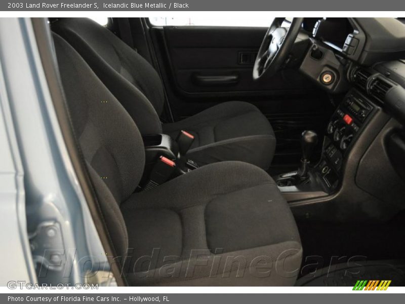Icelandic Blue Metallic / Black 2003 Land Rover Freelander S