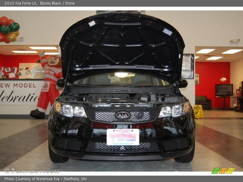 Ebony Black / Stone 2010 Kia Forte LX