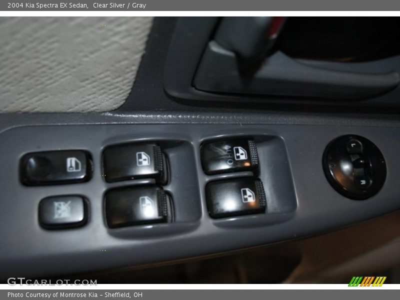 Clear Silver / Gray 2004 Kia Spectra EX Sedan