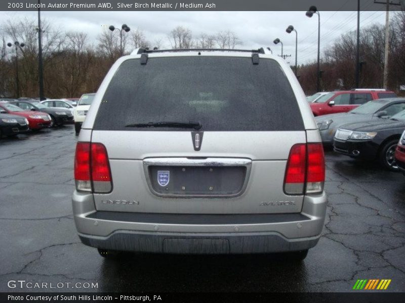 Silver Birch Metallic / Medium Ash 2003 Lincoln Aviator Premium AWD