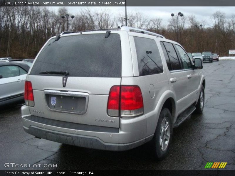 Silver Birch Metallic / Medium Ash 2003 Lincoln Aviator Premium AWD