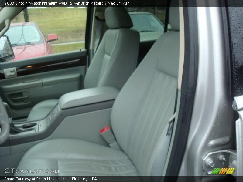 Silver Birch Metallic / Medium Ash 2003 Lincoln Aviator Premium AWD