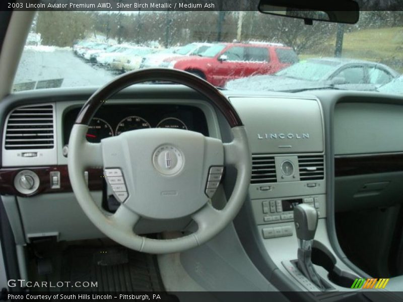Silver Birch Metallic / Medium Ash 2003 Lincoln Aviator Premium AWD