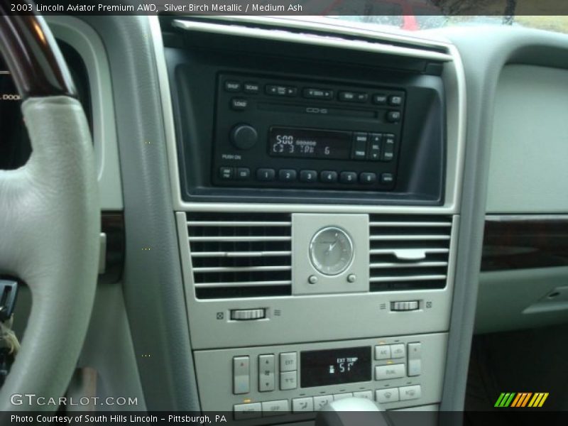 Silver Birch Metallic / Medium Ash 2003 Lincoln Aviator Premium AWD