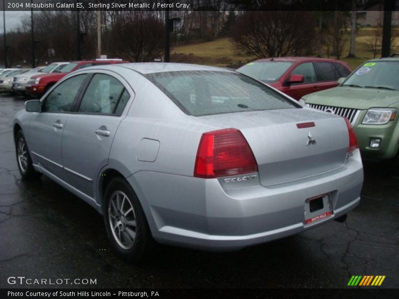 Sterling Silver Metallic / Petrol Gray 2004 Mitsubishi Galant ES