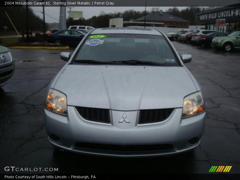 Sterling Silver Metallic / Petrol Gray 2004 Mitsubishi Galant ES