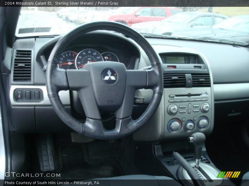 Sterling Silver Metallic / Petrol Gray 2004 Mitsubishi Galant ES