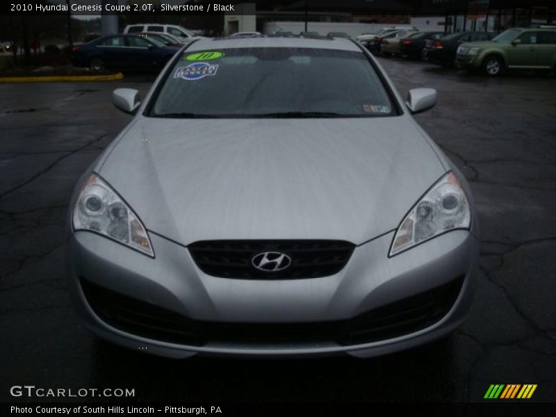 Silverstone / Black 2010 Hyundai Genesis Coupe 2.0T