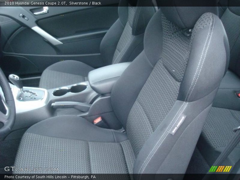 Silverstone / Black 2010 Hyundai Genesis Coupe 2.0T