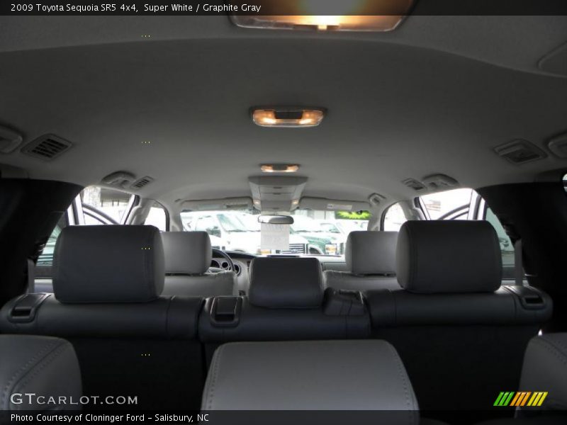 Super White / Graphite Gray 2009 Toyota Sequoia SR5 4x4
