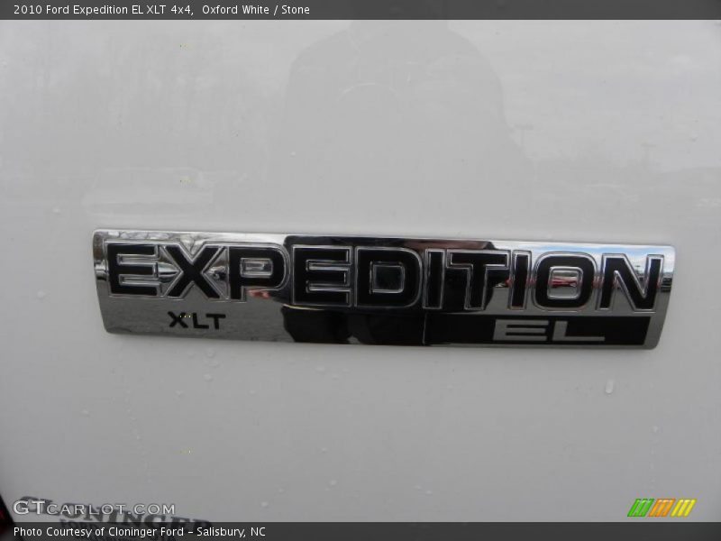 Oxford White / Stone 2010 Ford Expedition EL XLT 4x4