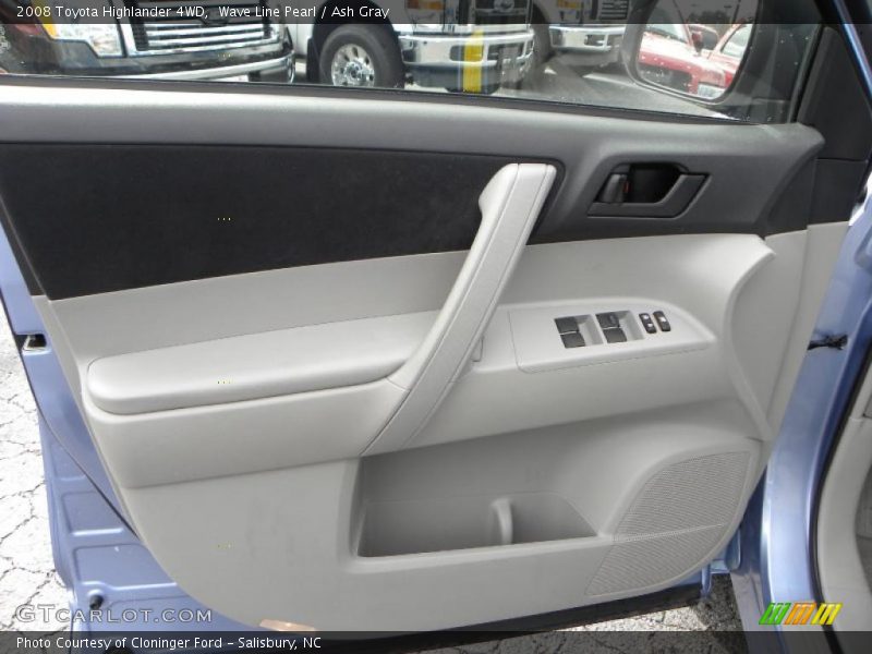 Wave Line Pearl / Ash Gray 2008 Toyota Highlander 4WD
