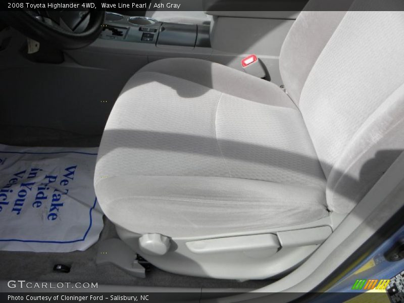 Wave Line Pearl / Ash Gray 2008 Toyota Highlander 4WD