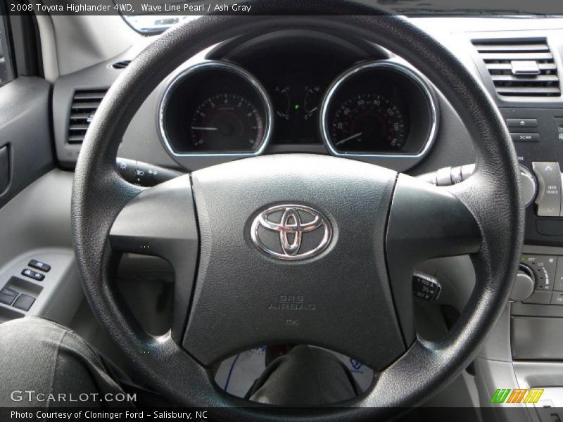 Wave Line Pearl / Ash Gray 2008 Toyota Highlander 4WD