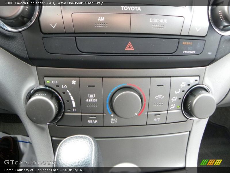 Wave Line Pearl / Ash Gray 2008 Toyota Highlander 4WD