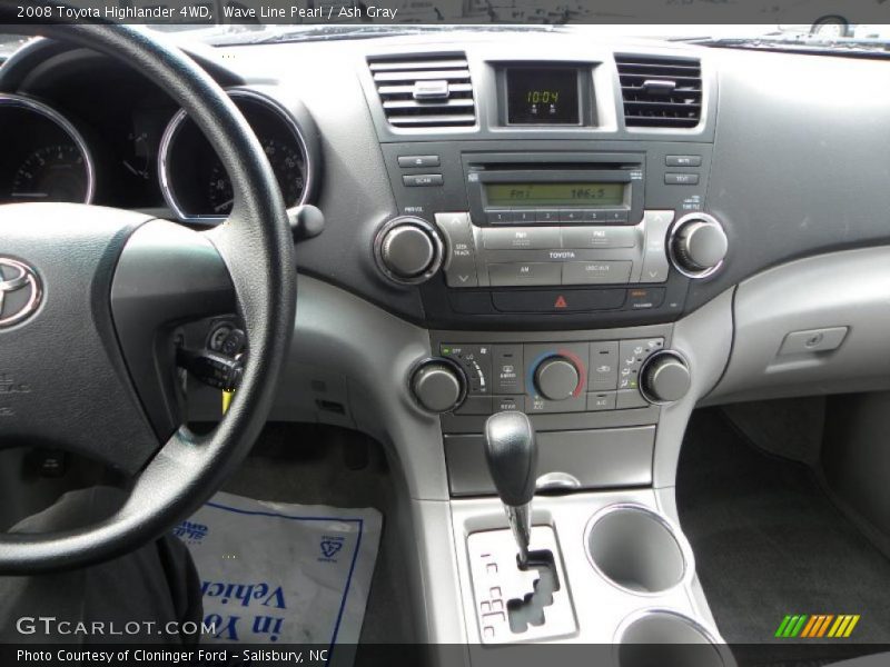 Wave Line Pearl / Ash Gray 2008 Toyota Highlander 4WD