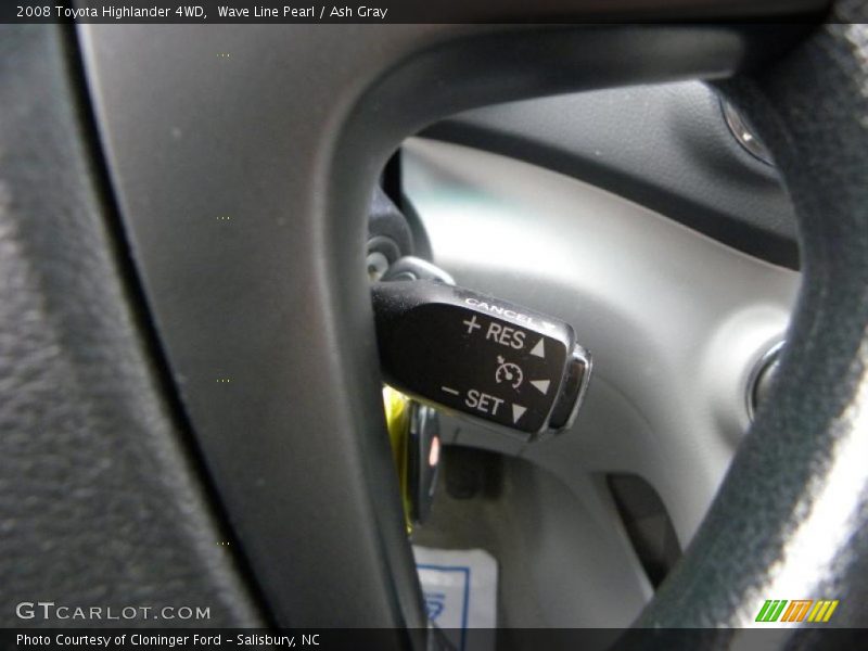 Wave Line Pearl / Ash Gray 2008 Toyota Highlander 4WD