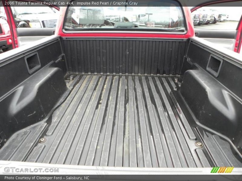 Impulse Red Pearl / Graphite Gray 2006 Toyota Tacoma Regular Cab 4x4