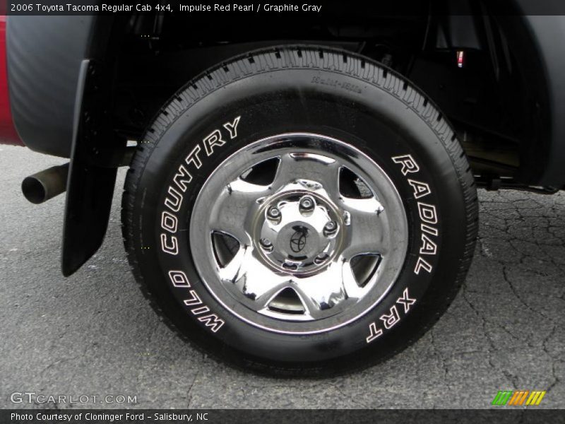 Impulse Red Pearl / Graphite Gray 2006 Toyota Tacoma Regular Cab 4x4