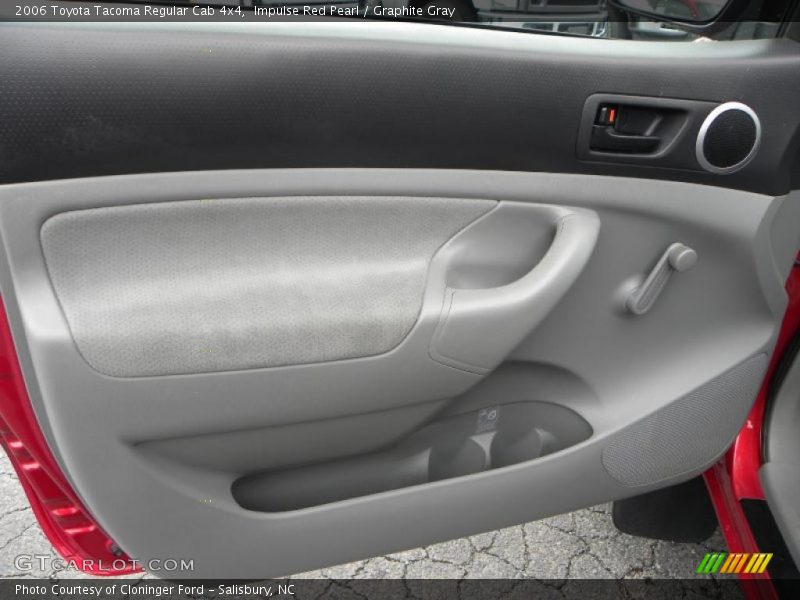 Impulse Red Pearl / Graphite Gray 2006 Toyota Tacoma Regular Cab 4x4