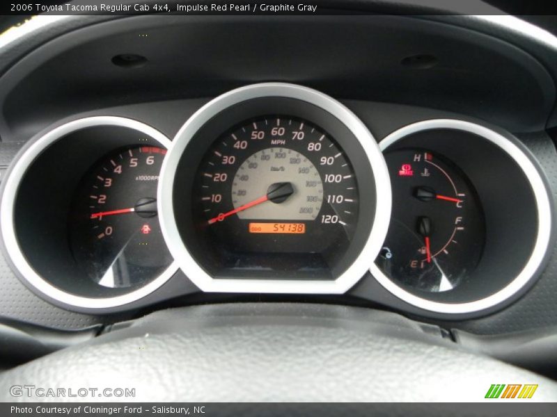 Impulse Red Pearl / Graphite Gray 2006 Toyota Tacoma Regular Cab 4x4