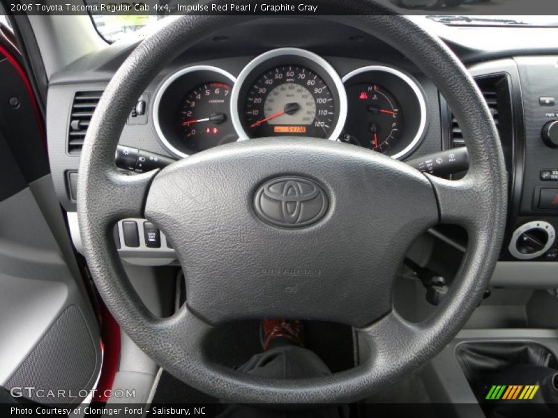 Impulse Red Pearl / Graphite Gray 2006 Toyota Tacoma Regular Cab 4x4