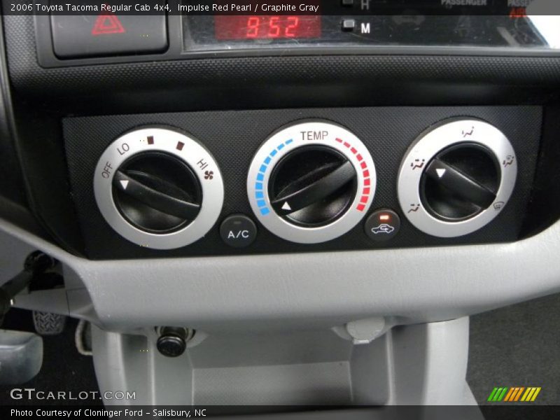 Impulse Red Pearl / Graphite Gray 2006 Toyota Tacoma Regular Cab 4x4