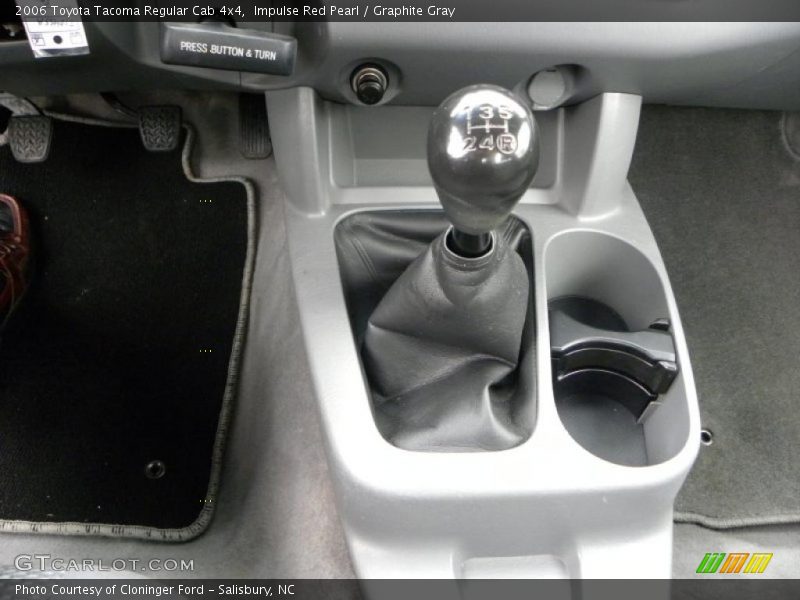 Impulse Red Pearl / Graphite Gray 2006 Toyota Tacoma Regular Cab 4x4