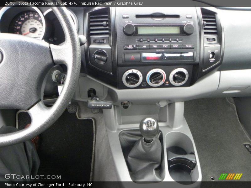 Impulse Red Pearl / Graphite Gray 2006 Toyota Tacoma Regular Cab 4x4