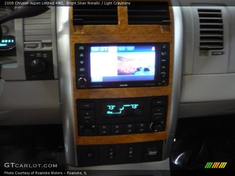 Bright Silver Metallic / Light Graystone 2008 Chrysler Aspen Limited 4WD