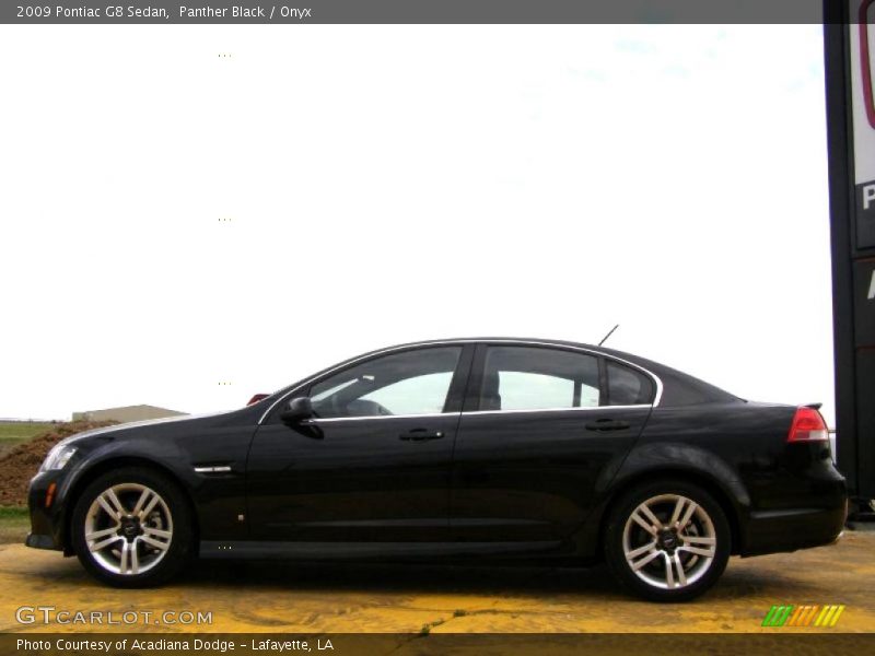 Panther Black / Onyx 2009 Pontiac G8 Sedan