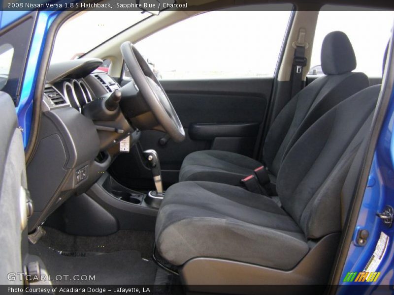 Sapphire Blue / Charcoal 2008 Nissan Versa 1.8 S Hatchback
