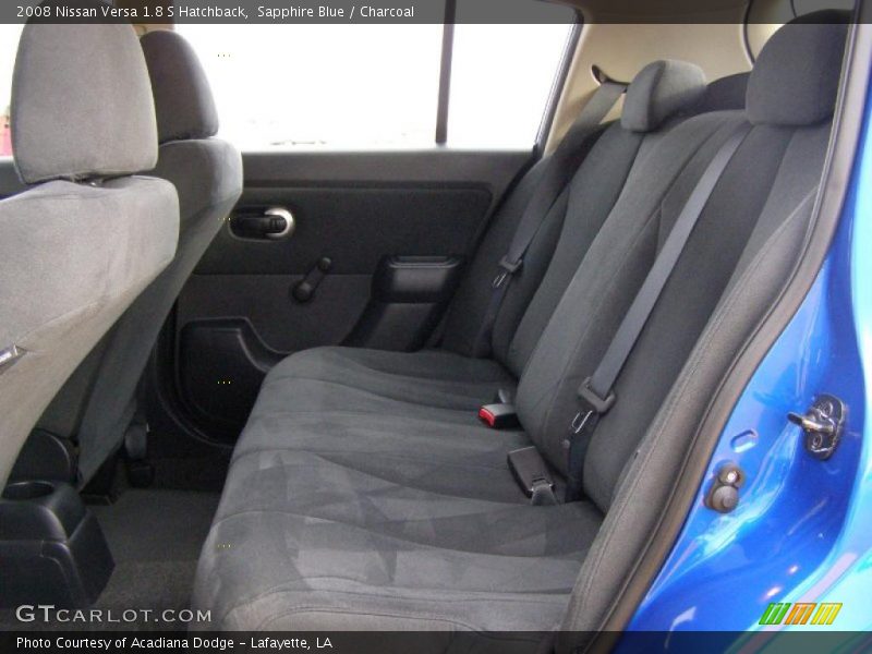 Sapphire Blue / Charcoal 2008 Nissan Versa 1.8 S Hatchback