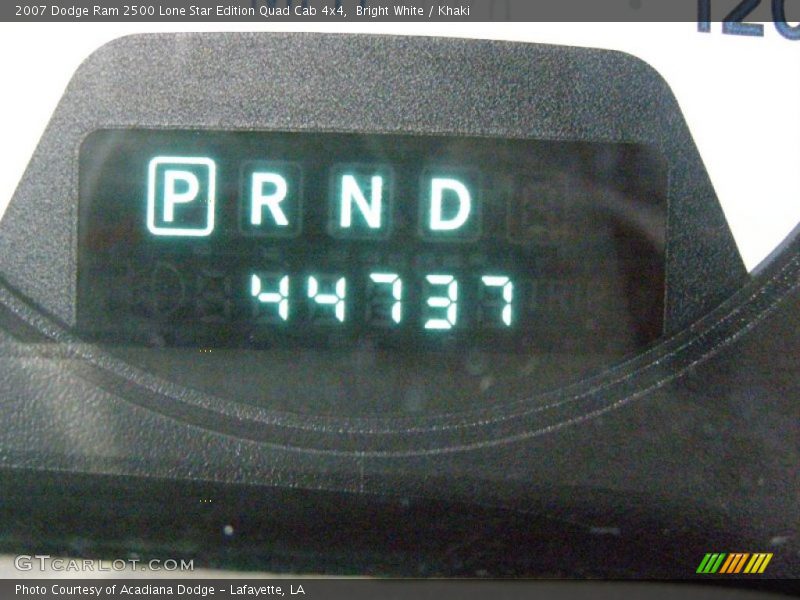 Bright White / Khaki 2007 Dodge Ram 2500 Lone Star Edition Quad Cab 4x4