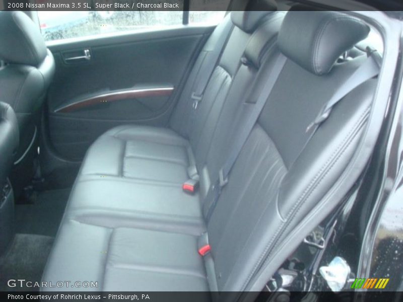 Super Black / Charcoal Black 2008 Nissan Maxima 3.5 SL