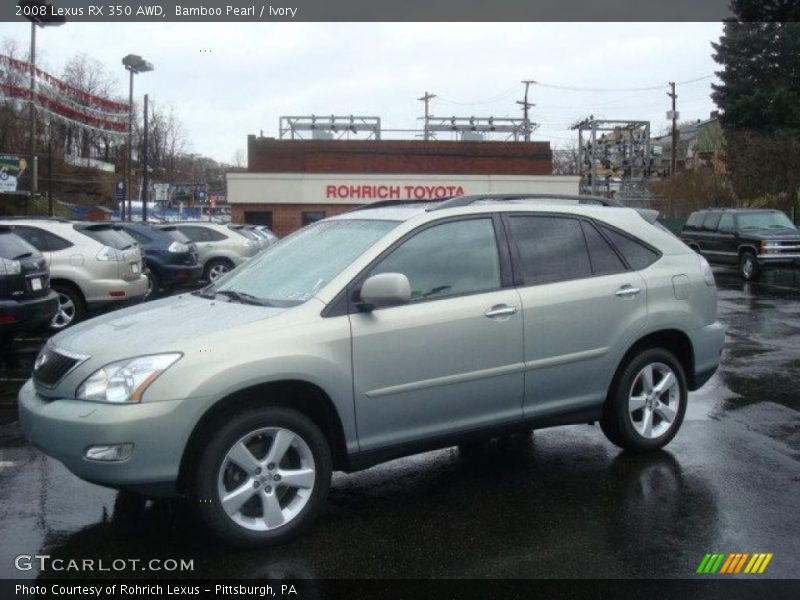 Bamboo Pearl / Ivory 2008 Lexus RX 350 AWD