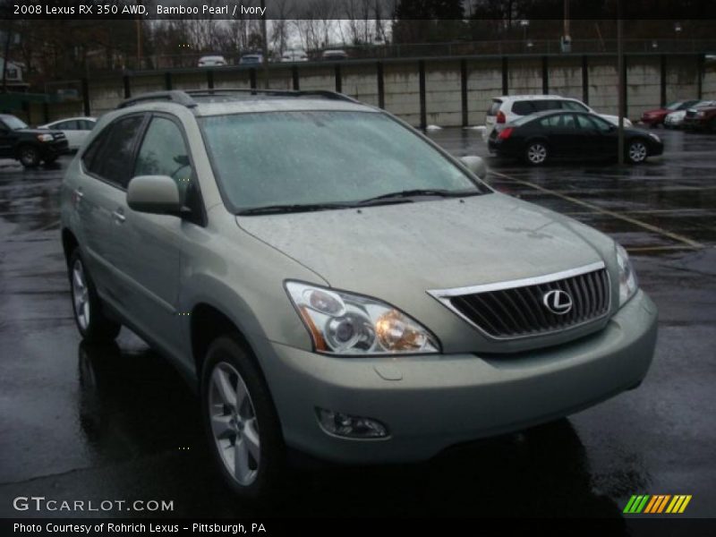 Bamboo Pearl / Ivory 2008 Lexus RX 350 AWD
