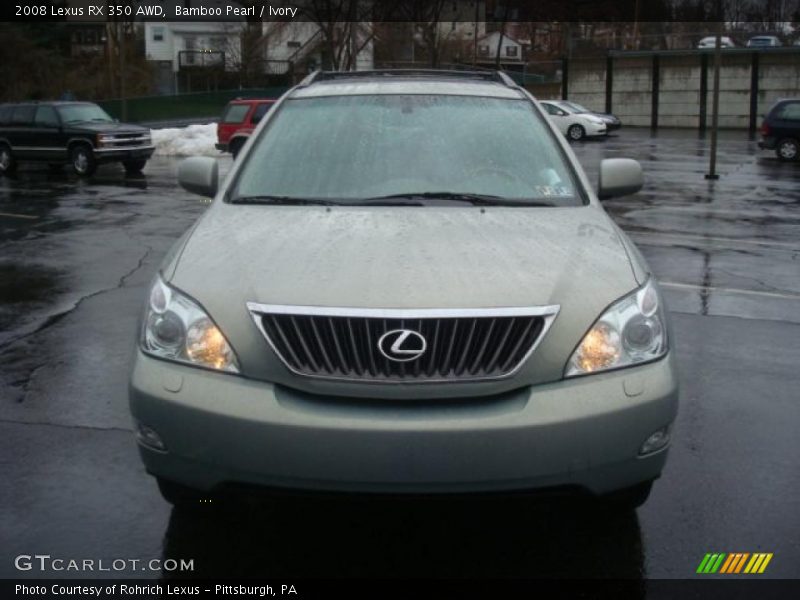 Bamboo Pearl / Ivory 2008 Lexus RX 350 AWD