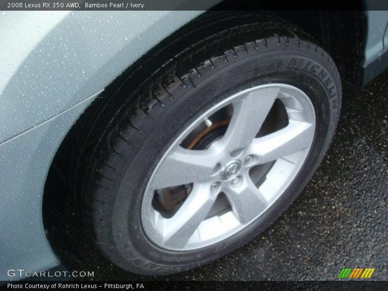 Bamboo Pearl / Ivory 2008 Lexus RX 350 AWD