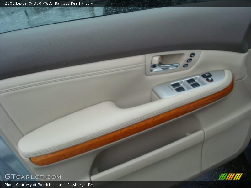 Bamboo Pearl / Ivory 2008 Lexus RX 350 AWD