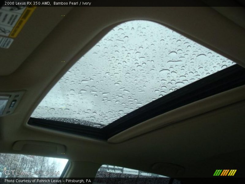 Bamboo Pearl / Ivory 2008 Lexus RX 350 AWD