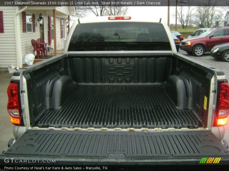 Silver Birch Metallic / Dark Charcoal 2007 Chevrolet Silverado 1500 Classic LS Crew Cab 4x4
